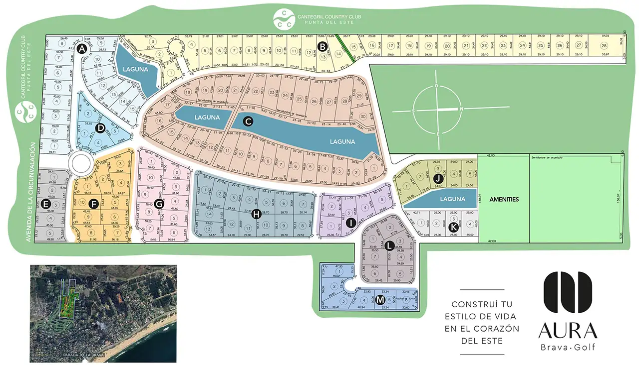 Masterplan Aura Brava Golf