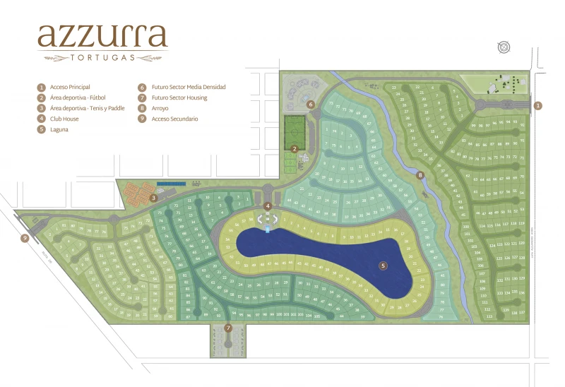 Masterplan Azzura Tortugas