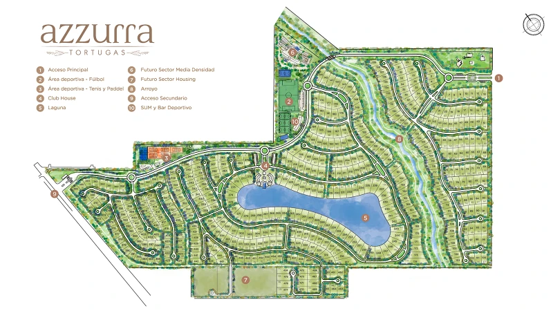 Masterplan Azzurra Tortugas